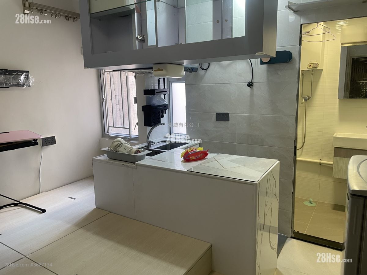 鳳德邨 售盤 開放式間隔 , 1 浴室 140 平方呎