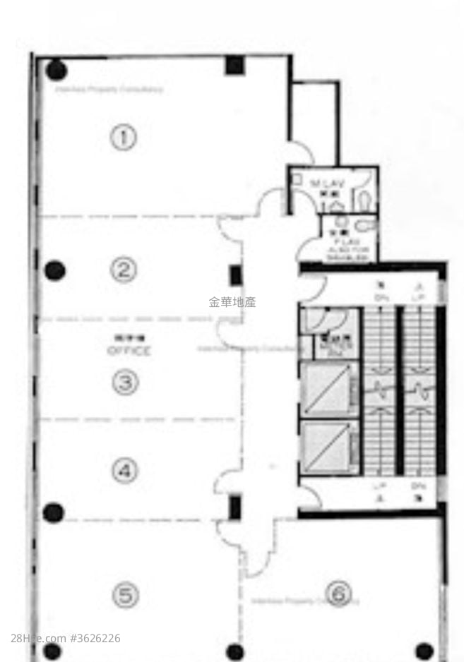 卓能中心 售盘 开放式间隔