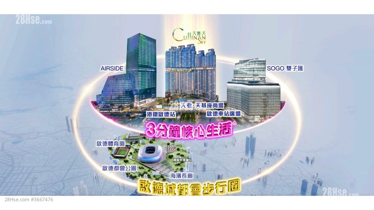 Cullinan Sky Sell Studio , 1 Bathroom 236 ft²