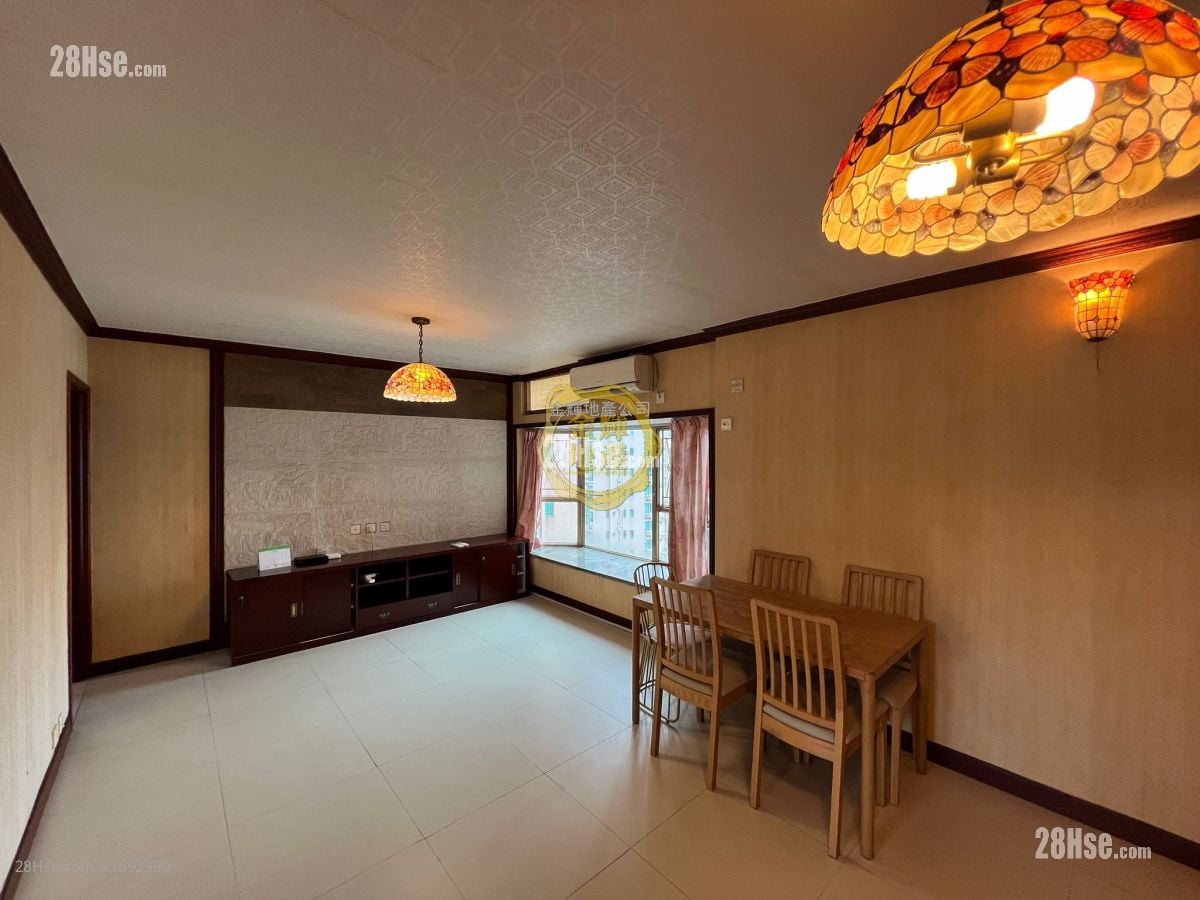 香港黄金海岸 租盘 3 房 , 2 浴室 680 平方尺