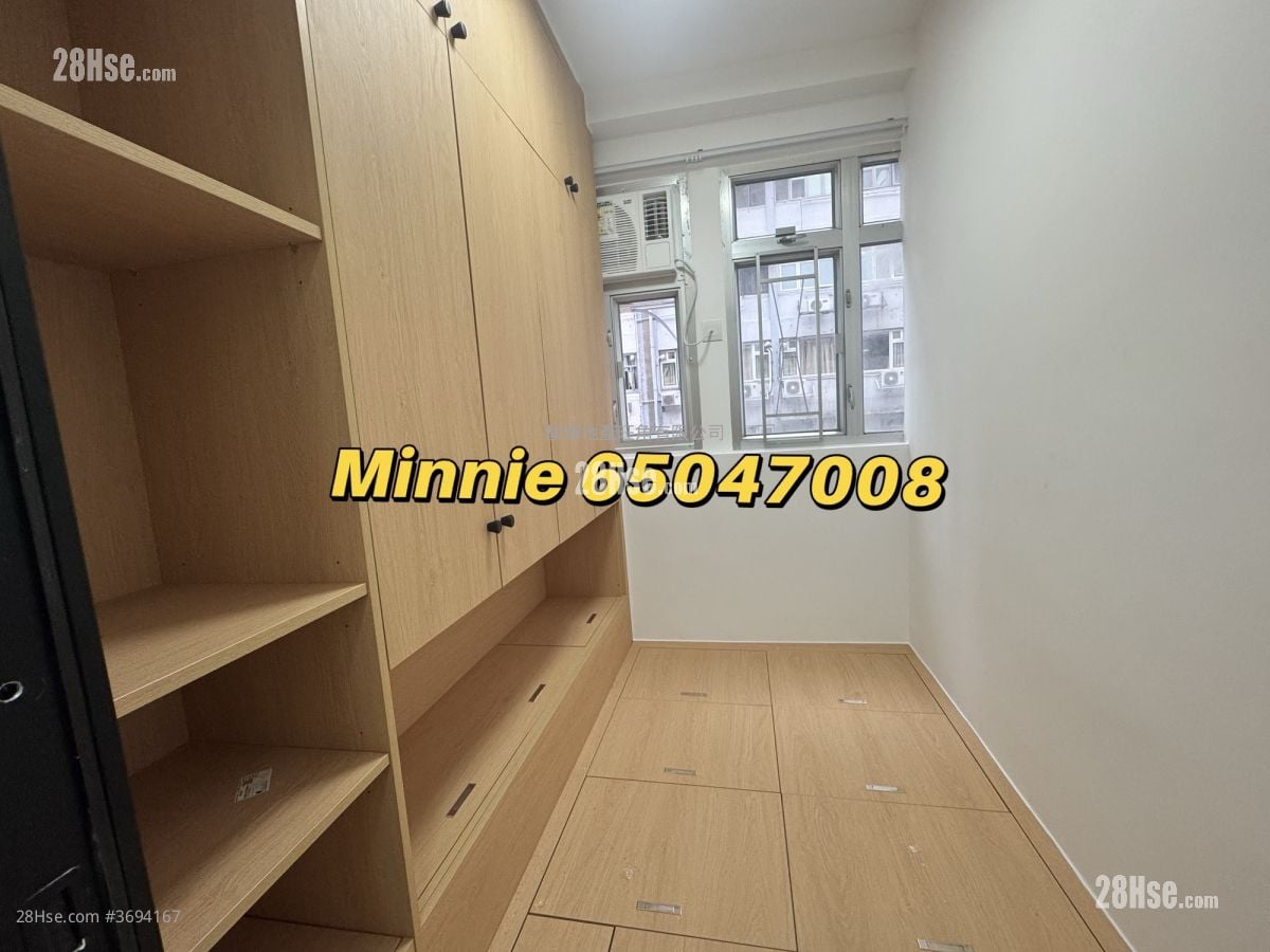 金冠大厦 租盘 2 房 , 1 浴室 250 平方尺