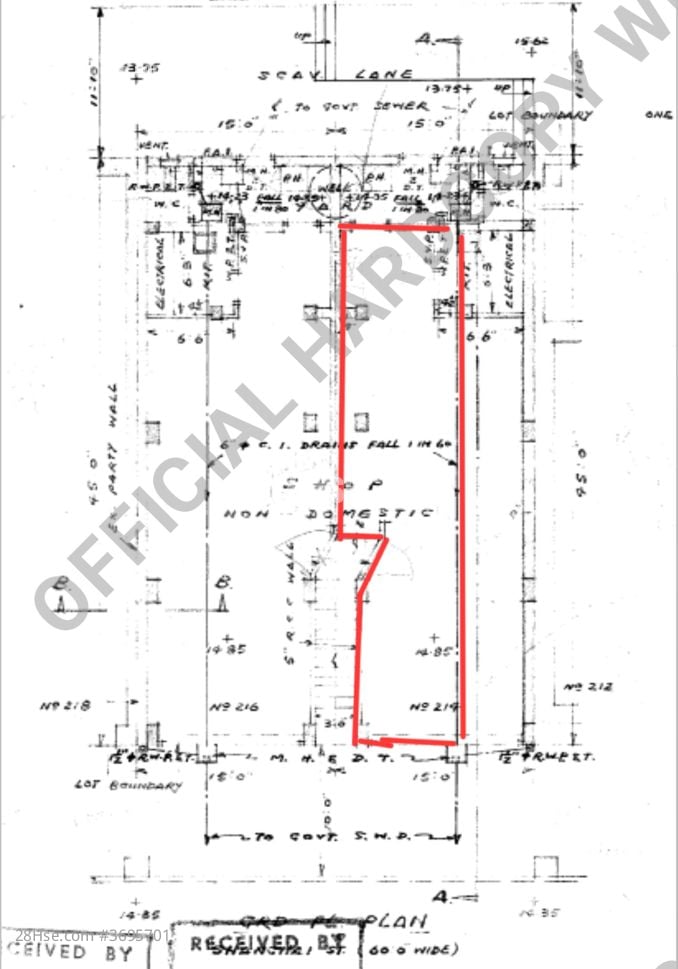 上海街214-216号 租盘