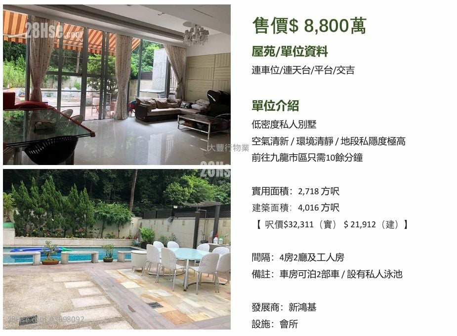 Peak House Sell 4 Bedrooms , 3 Bathrooms 2,718 ft²