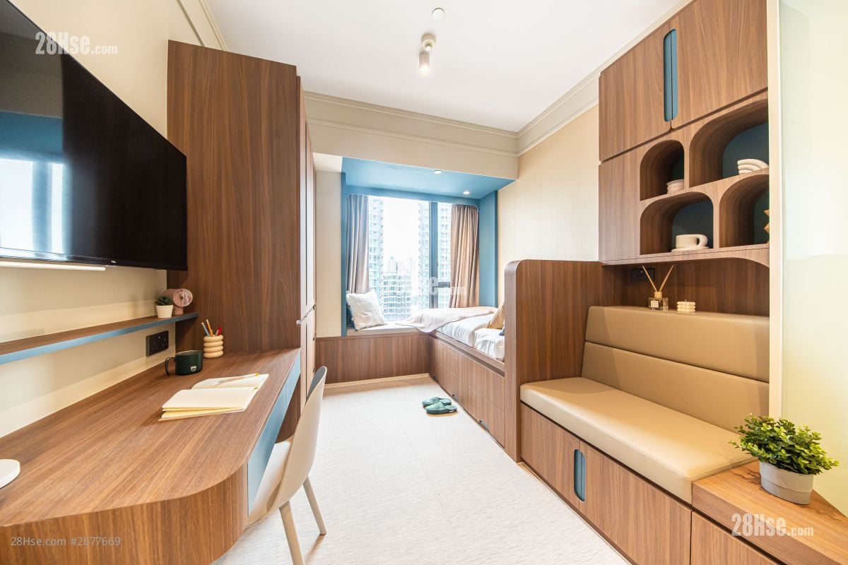 Weave Studios – Kowloon West 租盘 开放式间隔 , 1 浴室 150 平方尺