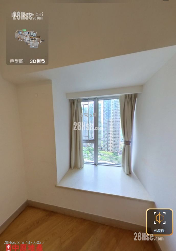 瓏璽 售盤 3 房 , 2 浴室 896 平方呎