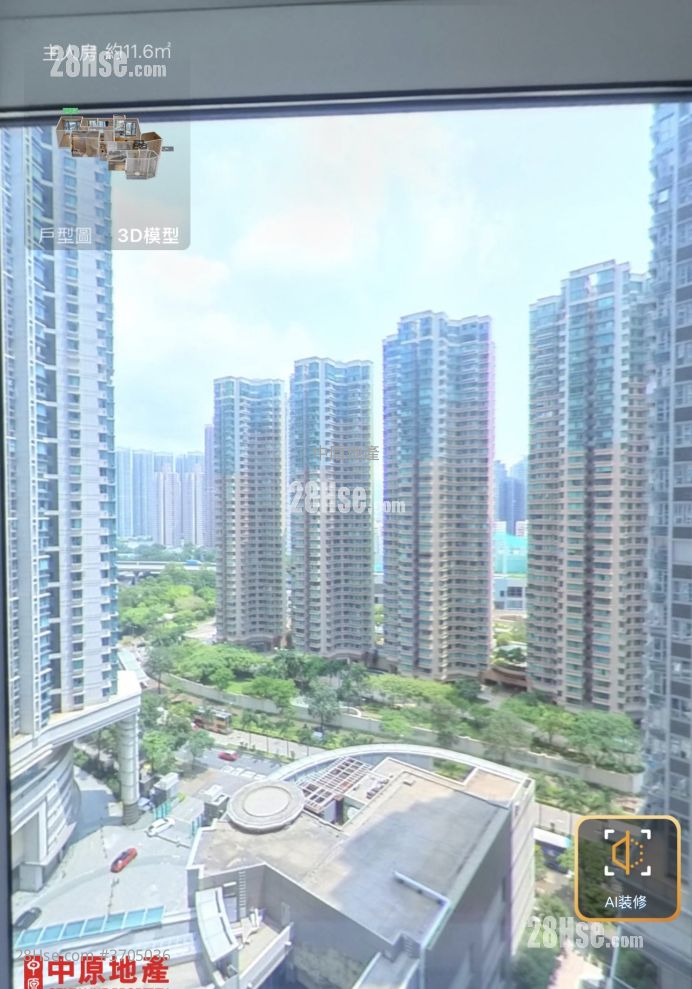 瓏璽 售盤 3 房 , 2 浴室 896 平方呎