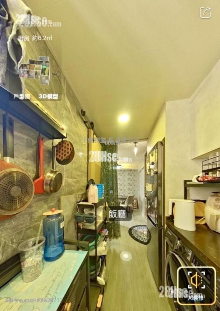 凯乐苑 售盘 2 房 , 1 浴室 477 平方尺