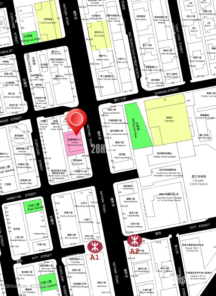 富运商业中心 租盘 开放式间隔