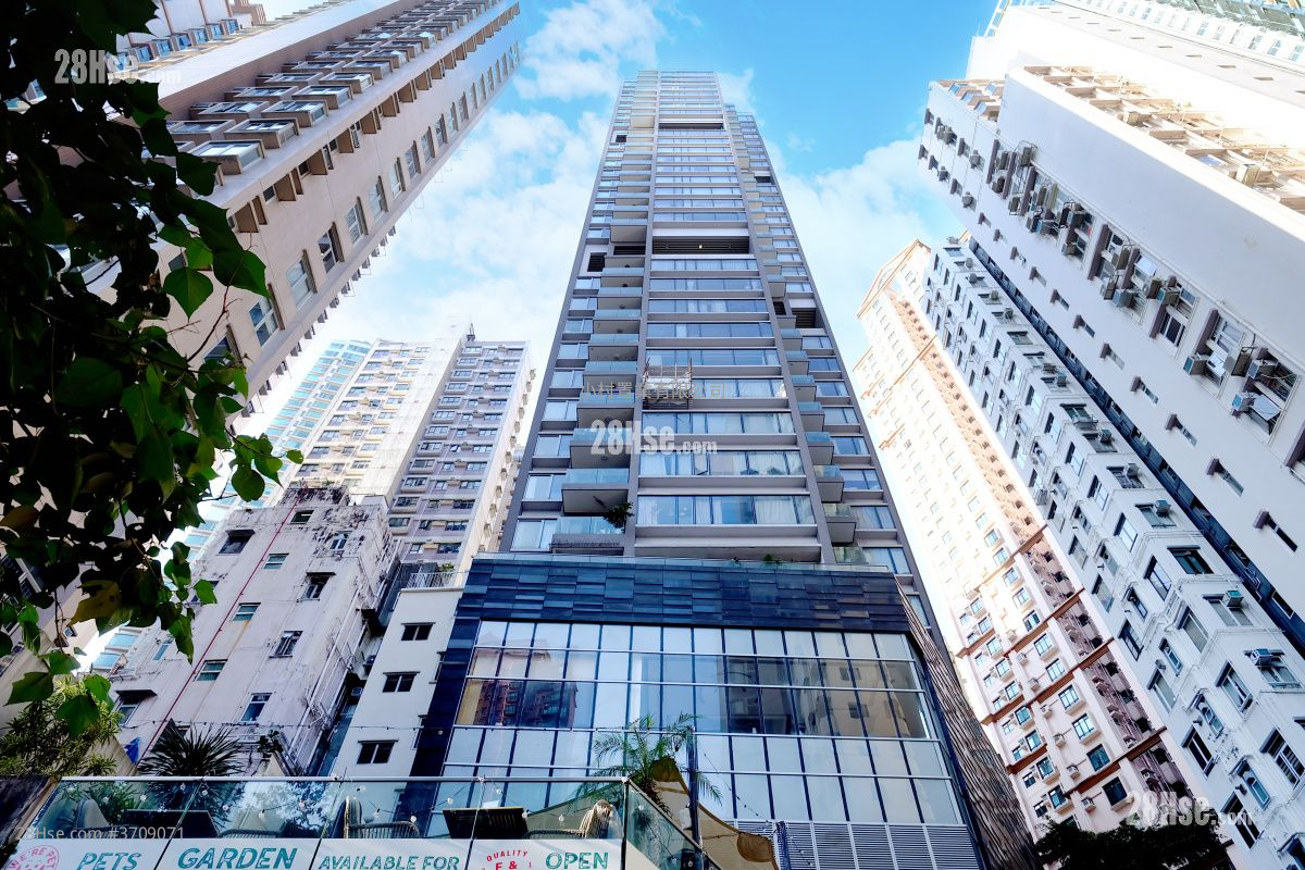 大廈外觀: Soho 38 租盤 2 房 , 1 浴室 496 平方呎