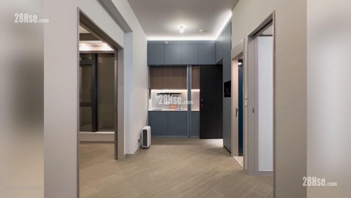 曉柏峰 大廈: 項目 B座 22 樓 B1 單位平面圖 (411平方尺) (無改動示範單位)