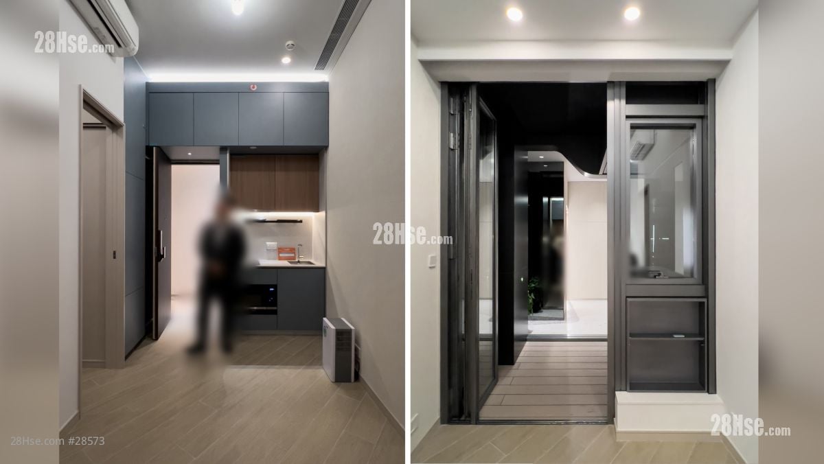 曉柏峰 大廈: 項目 A座 22 樓 A3 單位平面圖 (247平方尺) (無改動示範單位)