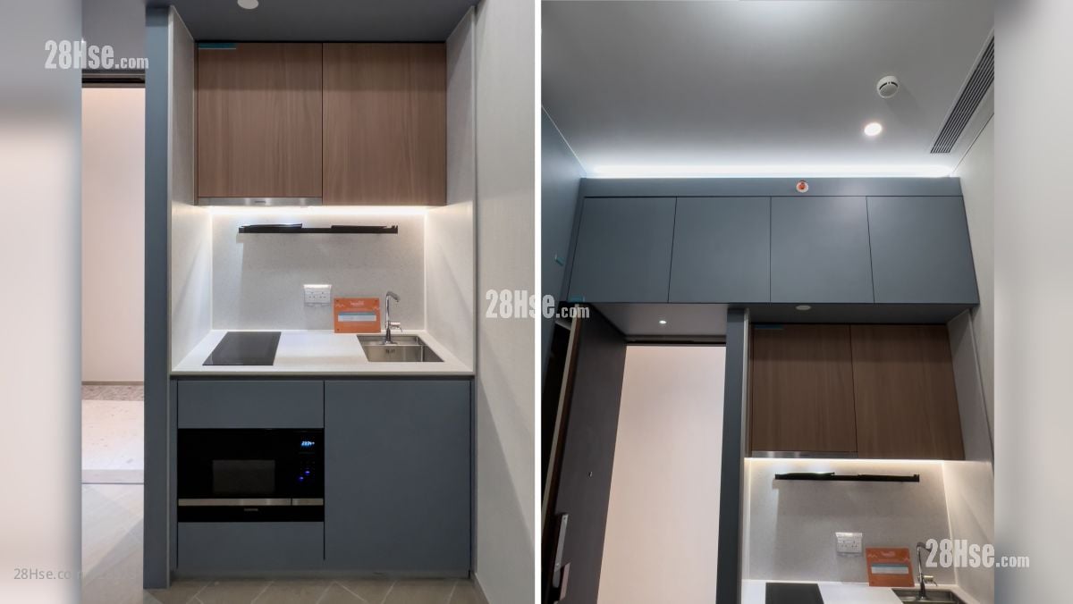 曉柏峰 大廈: 開放式廚房部分