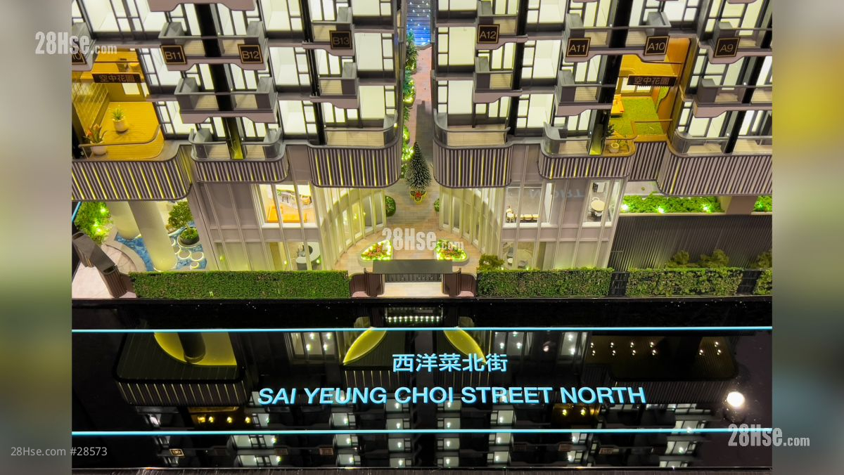 曉柏峰 大廈: 項目模型部分