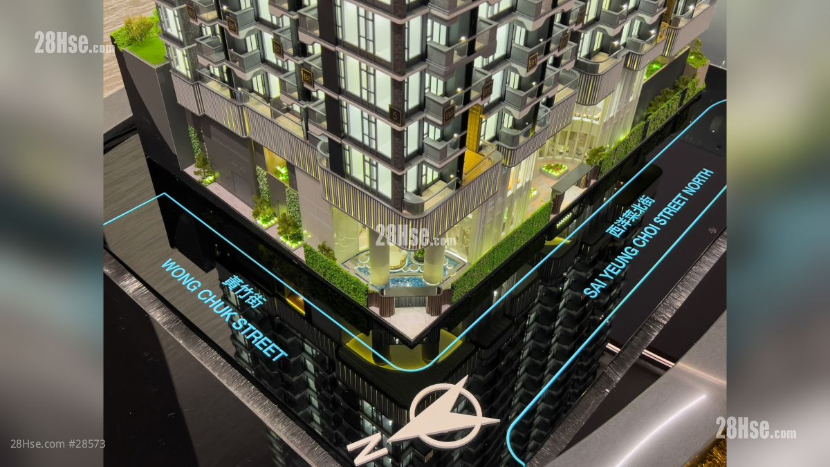 曉柏峰 大廈: 項目模型部分