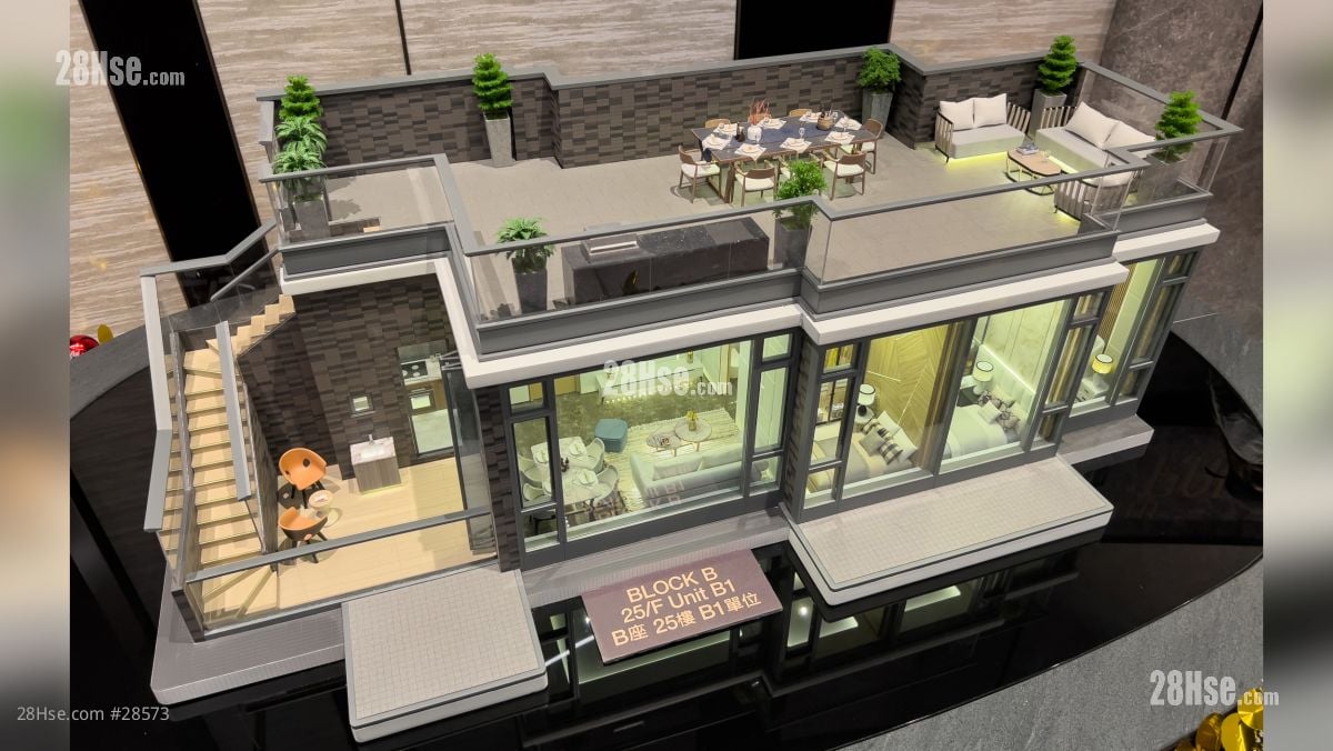 曉柏峰 大廈: 項目模型部分