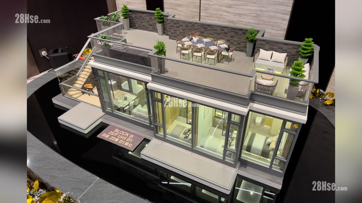 曉柏峰 大廈: 項目模型部分