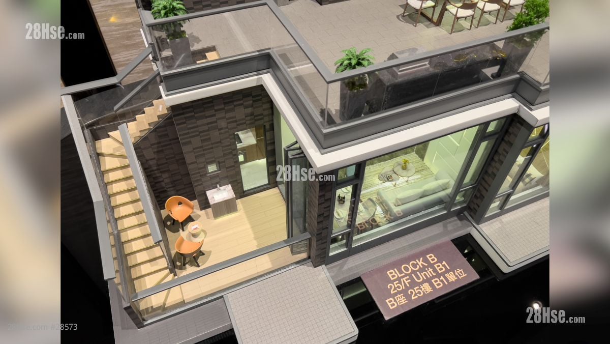 曉柏峰 大廈: 項目模型部分