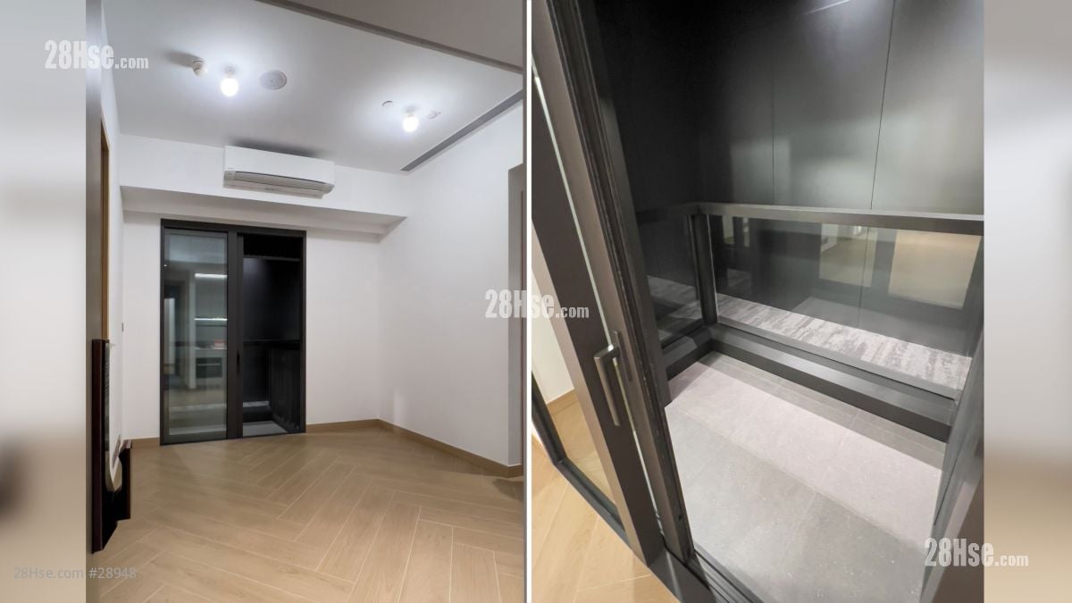 The Haddon Building: 從項目入口部分觀看 (圖左), 露台部分(圖右)