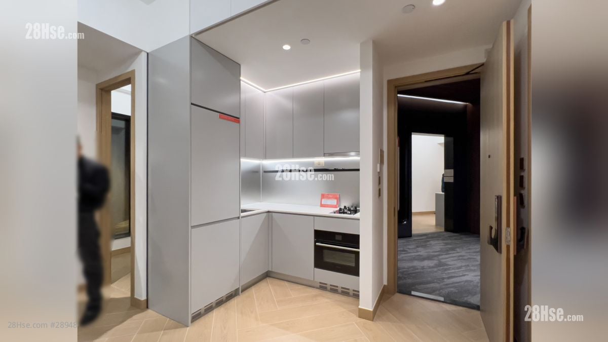 The Haddon Building: 開放式廚房部分