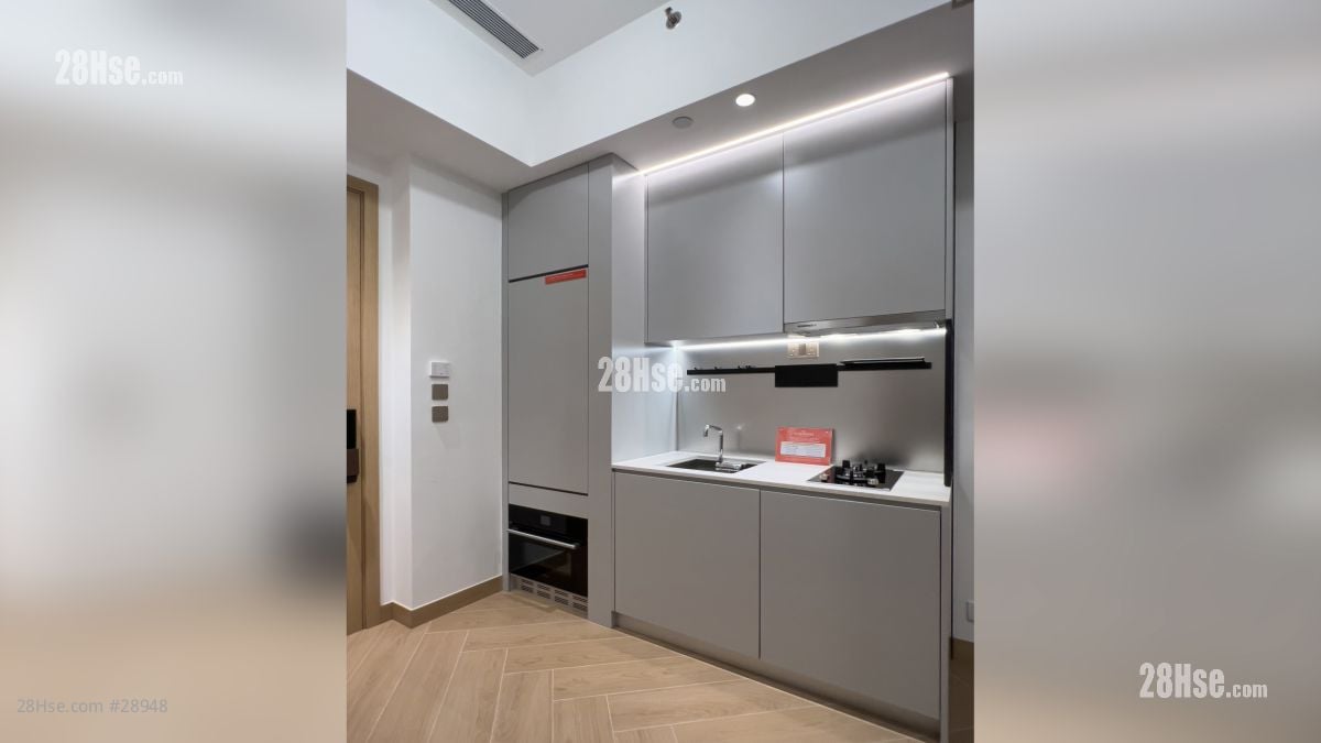 The Haddon Building: 開放式廚房部分