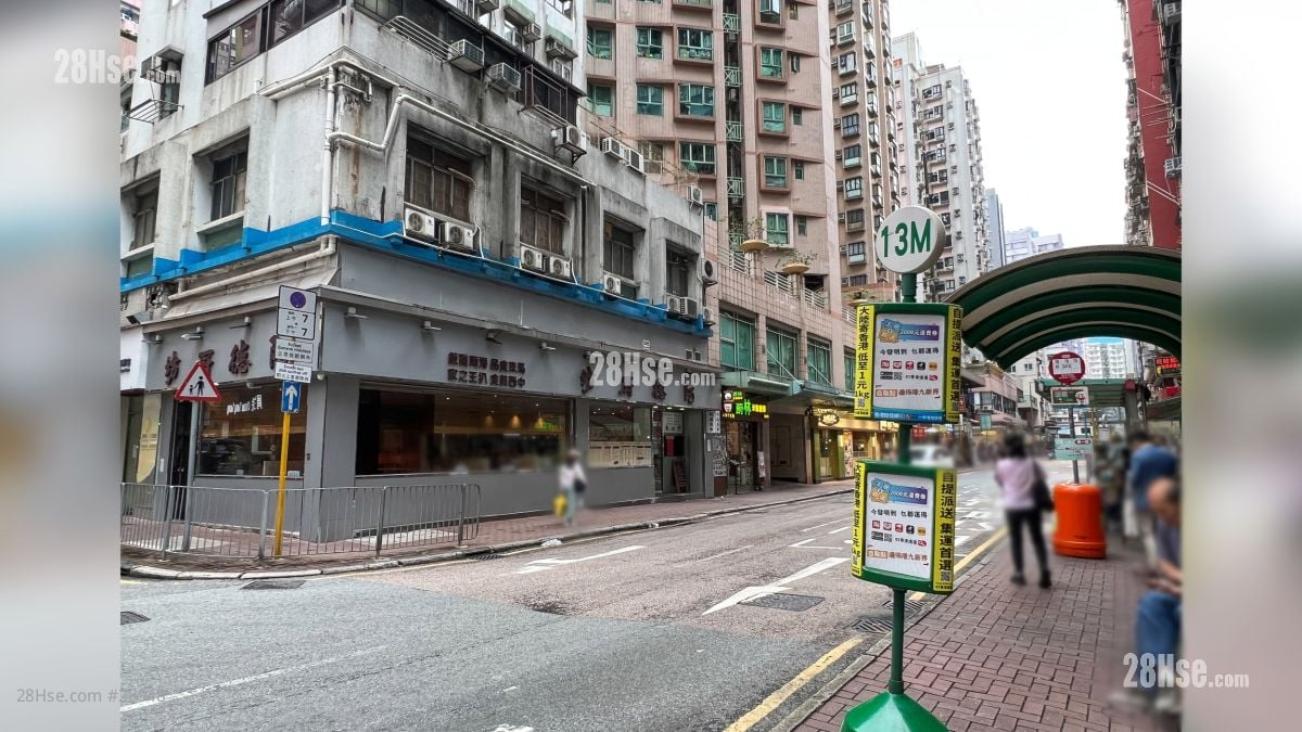 The Haddon Transportation: 寶其利街設有專線小巴站 (13M), 九巴巴士站