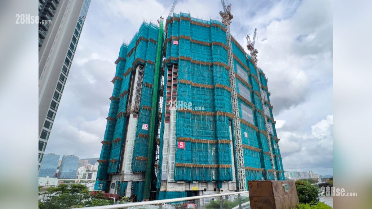 2 Shing King Street Building: 項目外觀 (從啟德空中花園觀看)