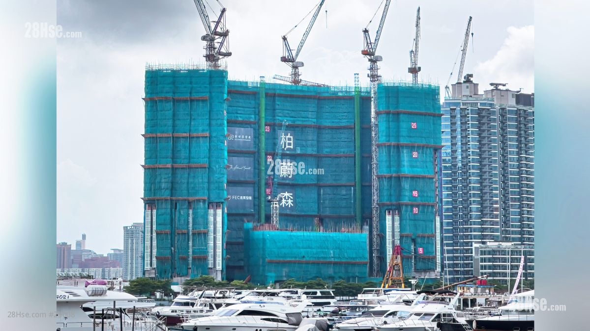 2 Shing King Street Building: 項目外觀 (從觀塘海濱花園觀看)