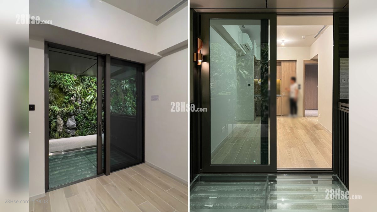 2 Shing King Street Building: 露台部分 (圖左), 從露台部分觀看(圖右)