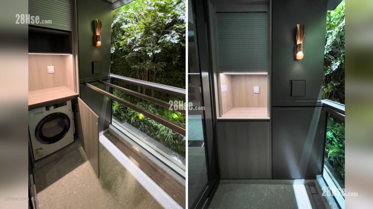 2 Shing King Street Building: 露台部分設有 PAVILIA COLLECTION (BALCONY+)