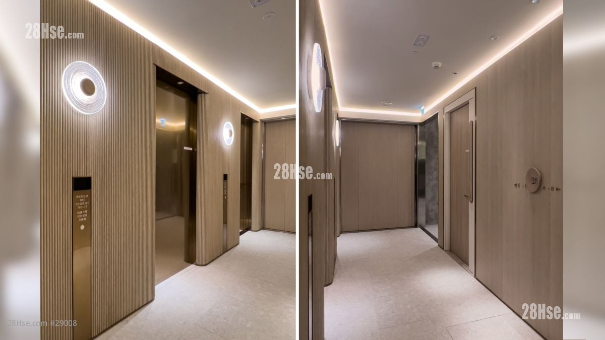 2 Shing King Street Building: 升降機大堂部分