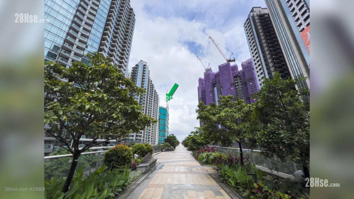 2 Shing King Street Facilities: 項目 (綠色箭嘴部分) 附近設有啟德空中花園