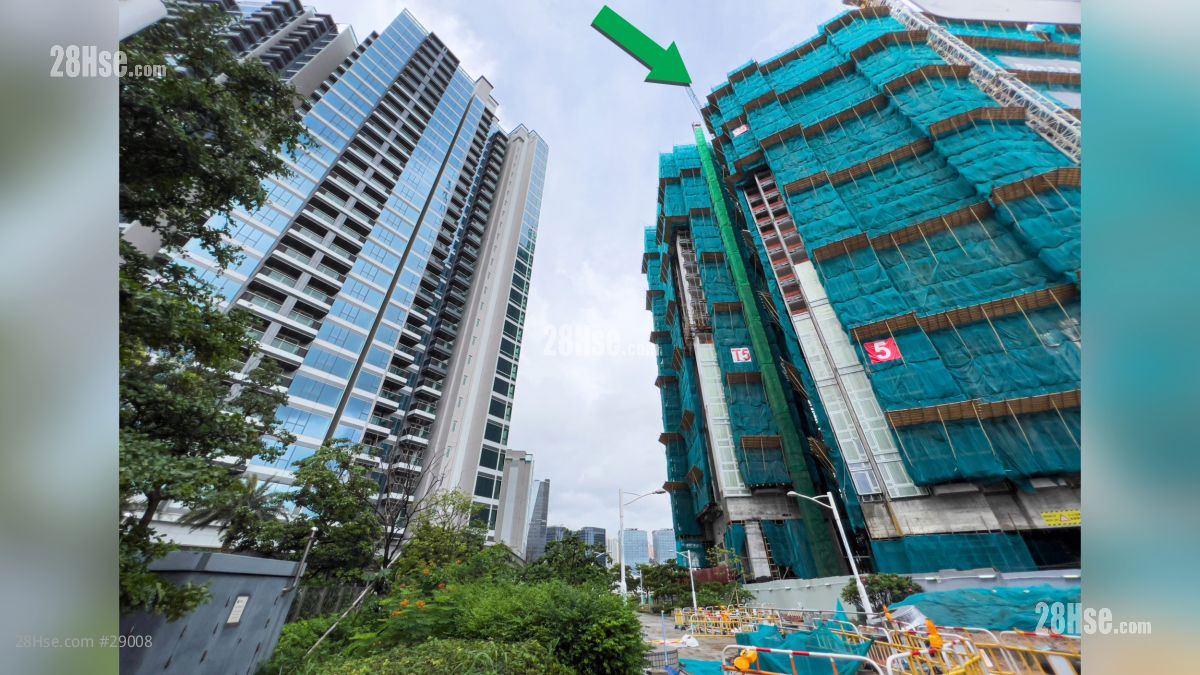 2 Shing King Street Environment: 項目 (綠色箭嘴部分) 旁邊的 Miami Quay