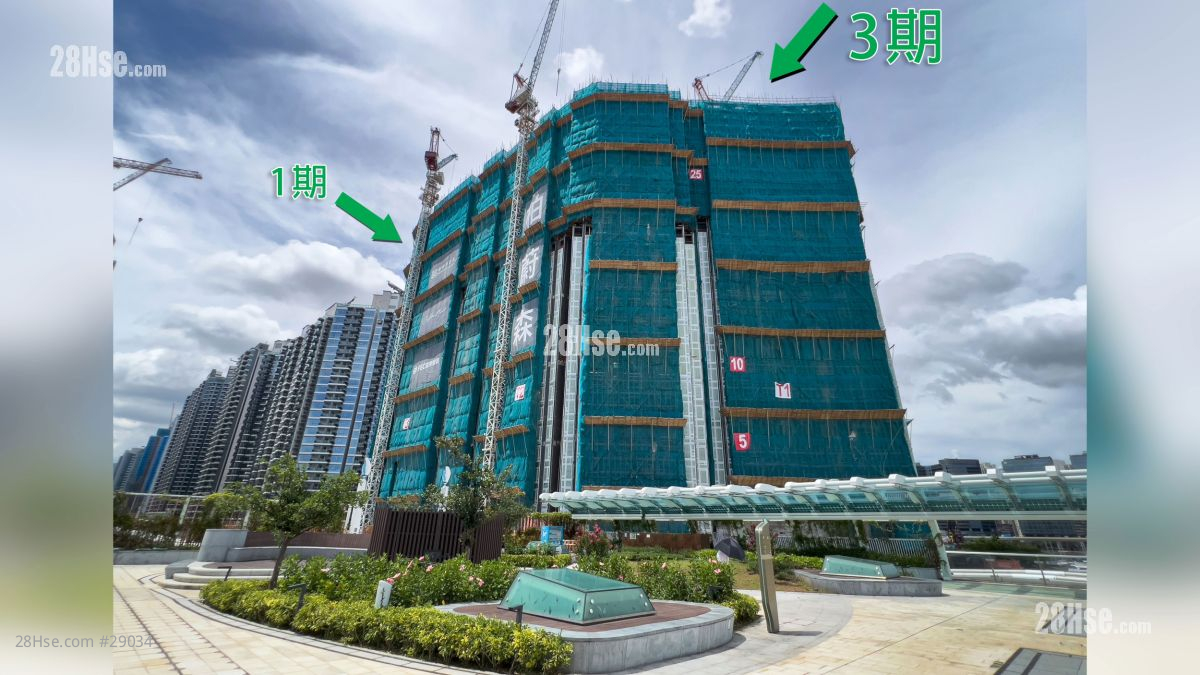 2 Shing King Street Environment: 項目期數分佈 (從啟德空中花園觀看)