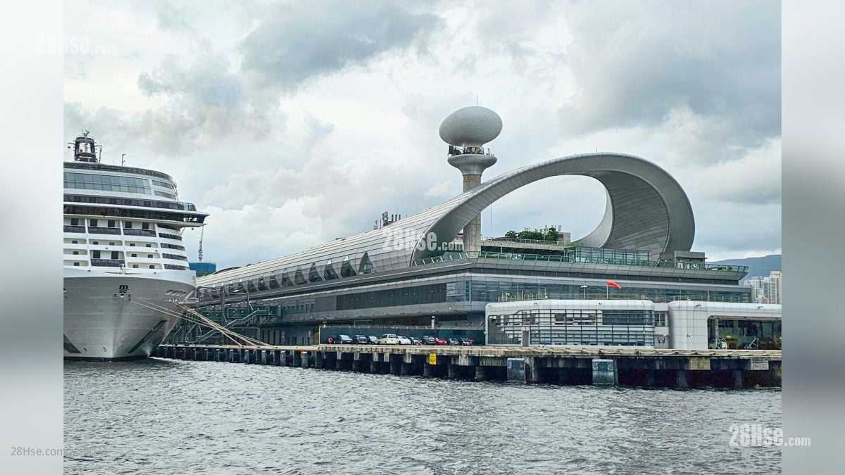 2 Shing King Street Transportation: 啟德郵輪碼頭, 位於承豐道尾段