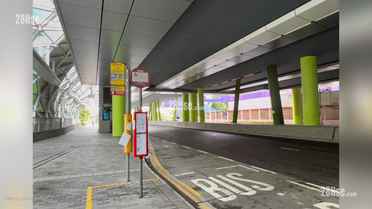 柏蔚森 II 交通: 承豐道設有巴士站, 九巴(5R), 城巴(20A,22,22M,22D)