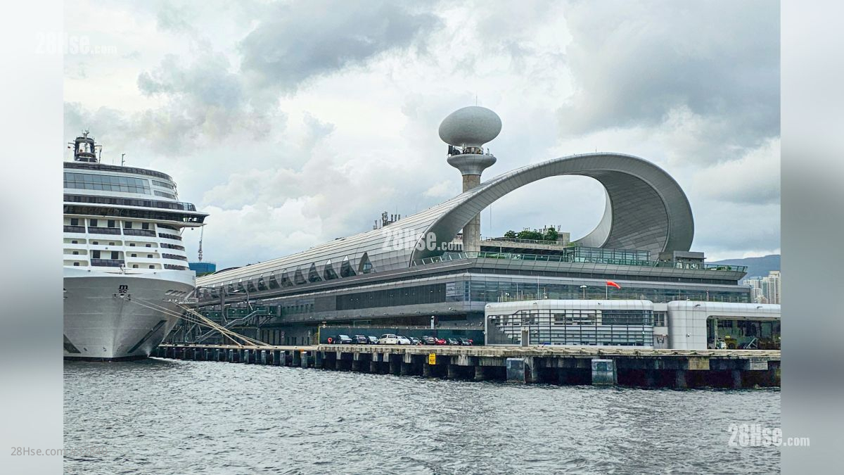 柏蔚森 II 交通: 啟德郵輪碼頭, 位於承豐道尾段