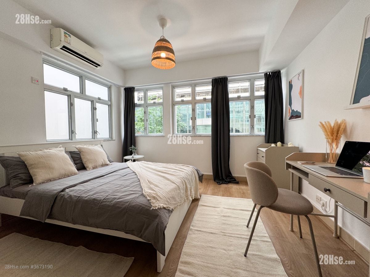 华登大厦 租盘 1 房 , 1 浴室 118 平方尺