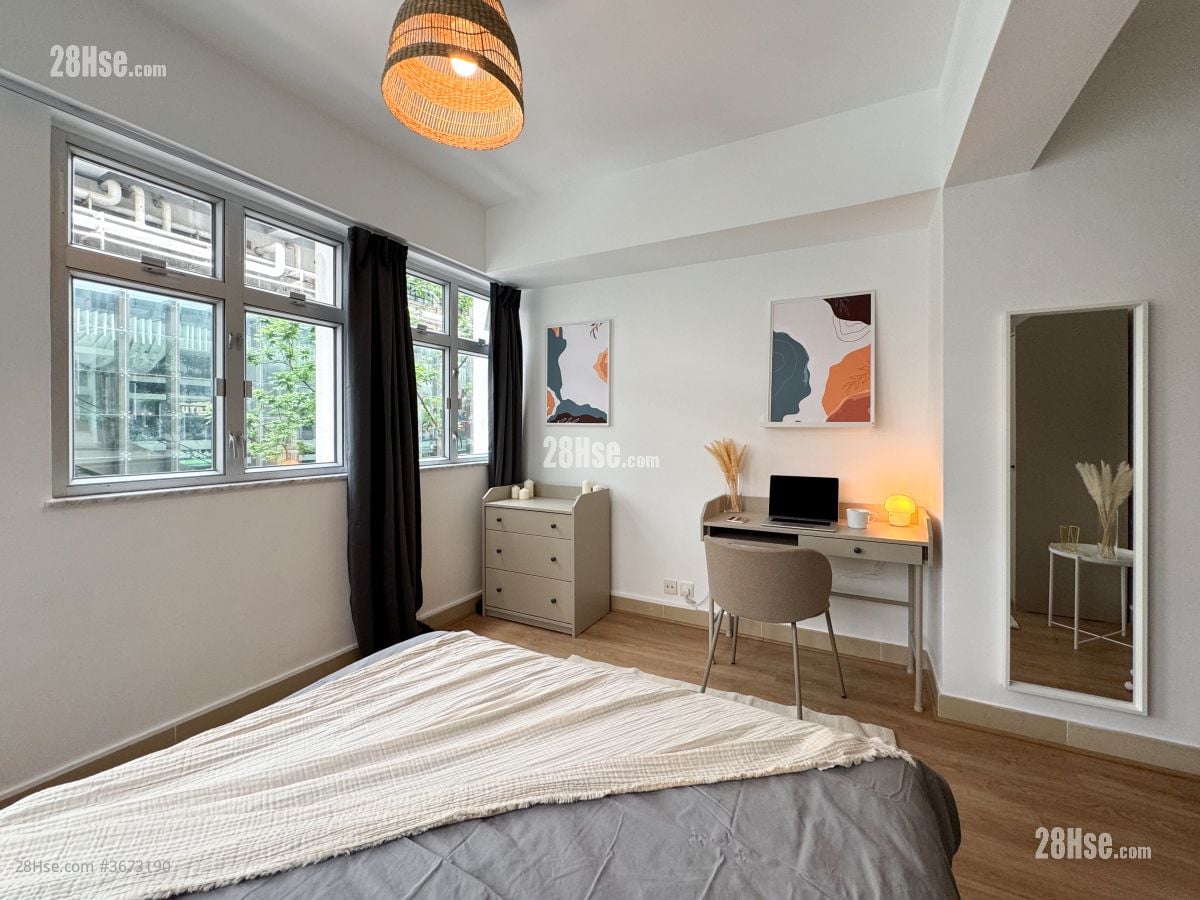 华登大厦 租盘 1 房 , 1 浴室 118 平方尺