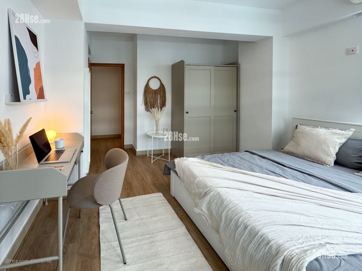 华登大厦 租盘 1 房 , 1 浴室 118 平方尺