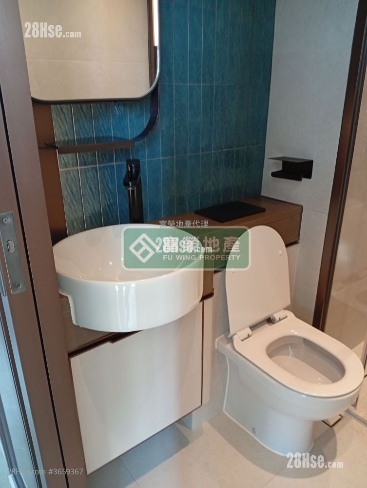 晓柏峰 租盘 2 房 , 1 浴室 350 平方尺