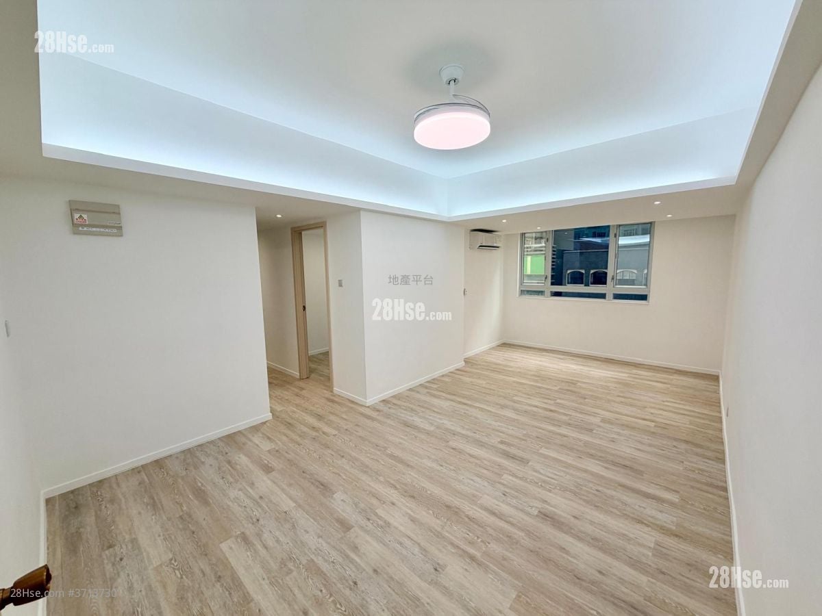 香港大厦 租盘 2 房 , 1 浴室 609 平方尺