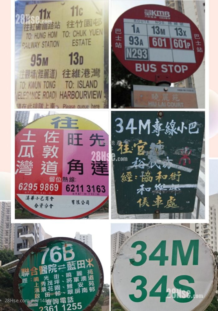 晓明阁 租盘 2 房 440 平方尺