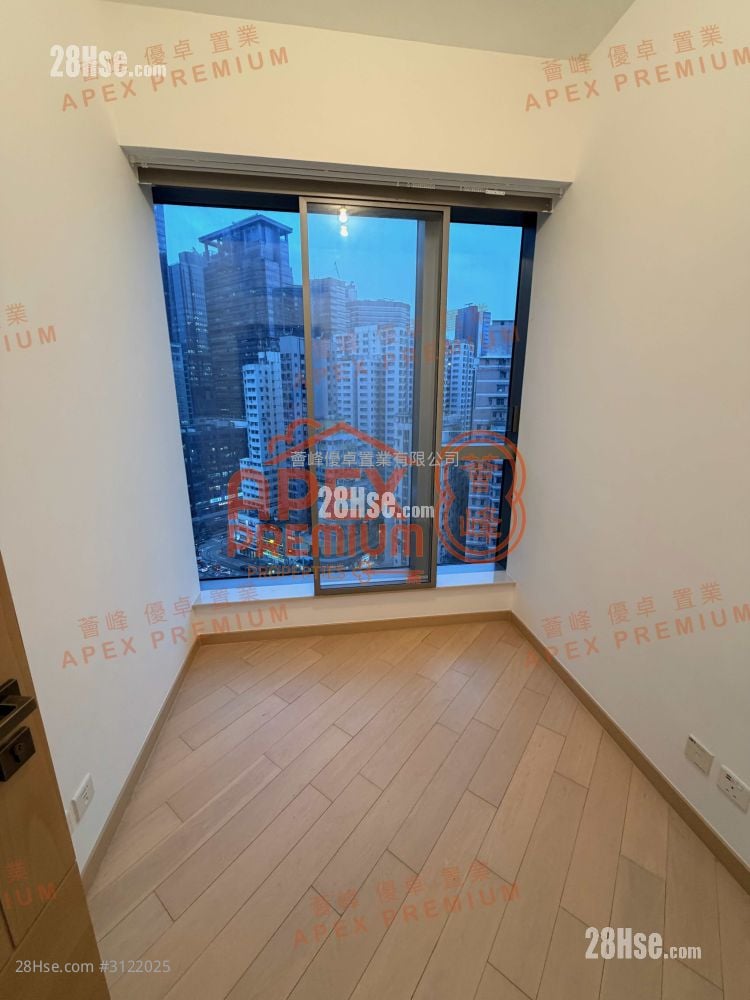 凯滙 租盘 2 房 , 1 浴室 594 平方尺