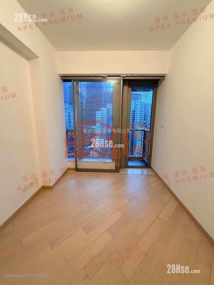 凯滙 租盘 2 房 , 1 浴室 594 平方尺