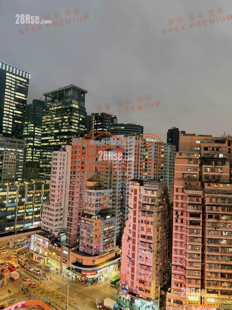 凯滙 租盘 2 房 , 1 浴室 594 平方尺