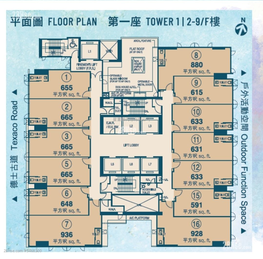 W Mega Rental Studio , 1 Toilet