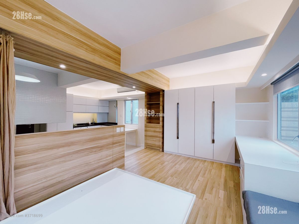 山市大廈 租盤 開放式間隔 , 1 浴室 410 平方呎