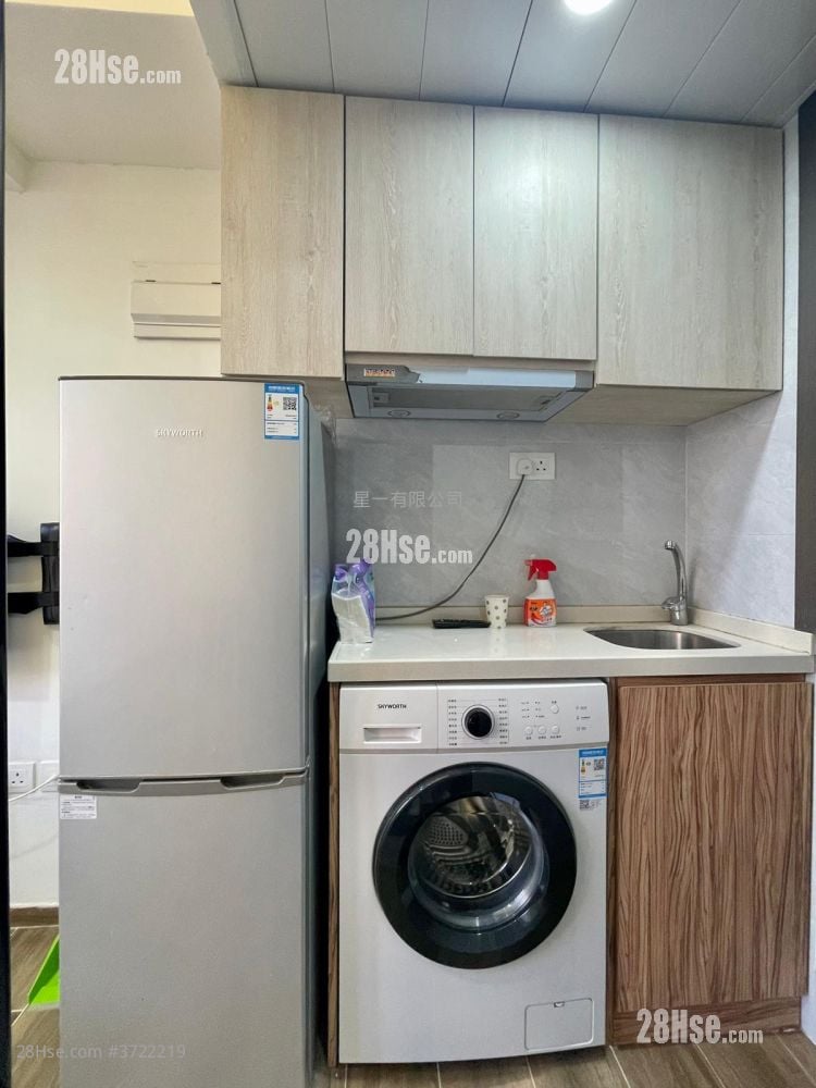 渣菲大厦 租盘 开放式间隔 , 1 浴室 160 平方尺