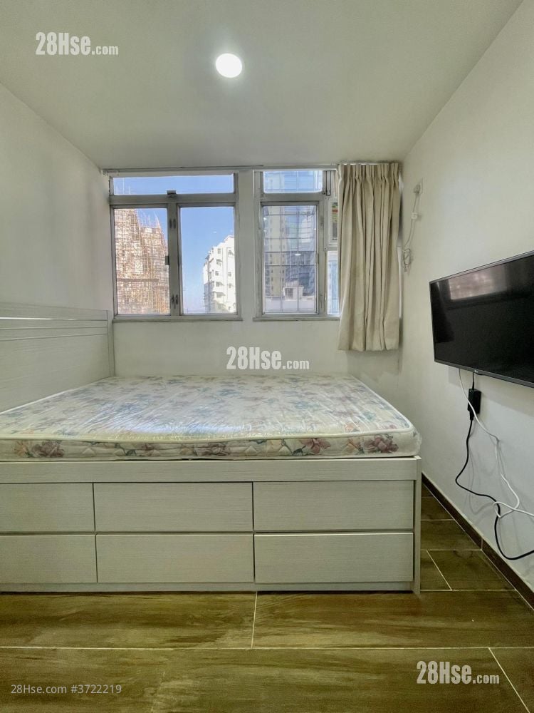 渣菲大厦 租盘 开放式间隔 , 1 浴室 160 平方尺