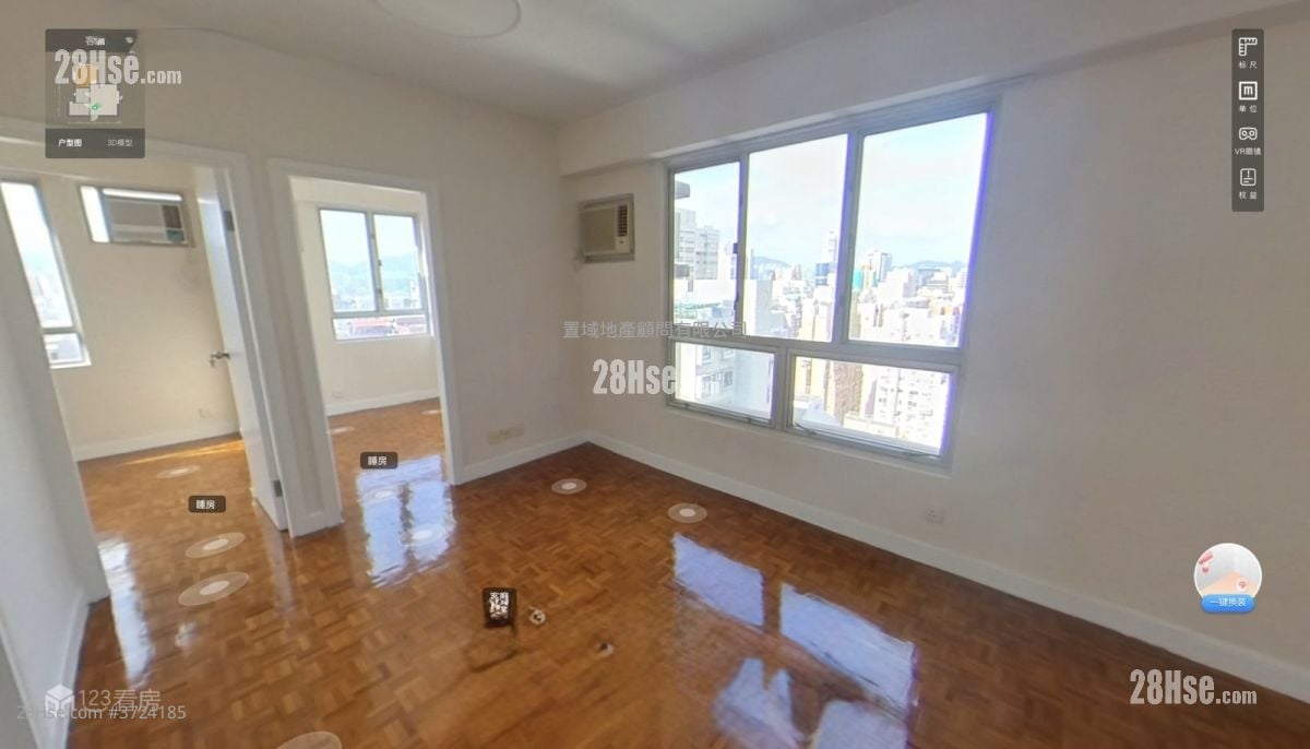 建华花园 售盘 2 房 , 1 浴室 398 平方尺